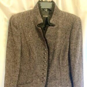 RENA LANGE Gorgeous! Jacket Front Buttons, Long Sleeves, Pockets, Appears Unworn
